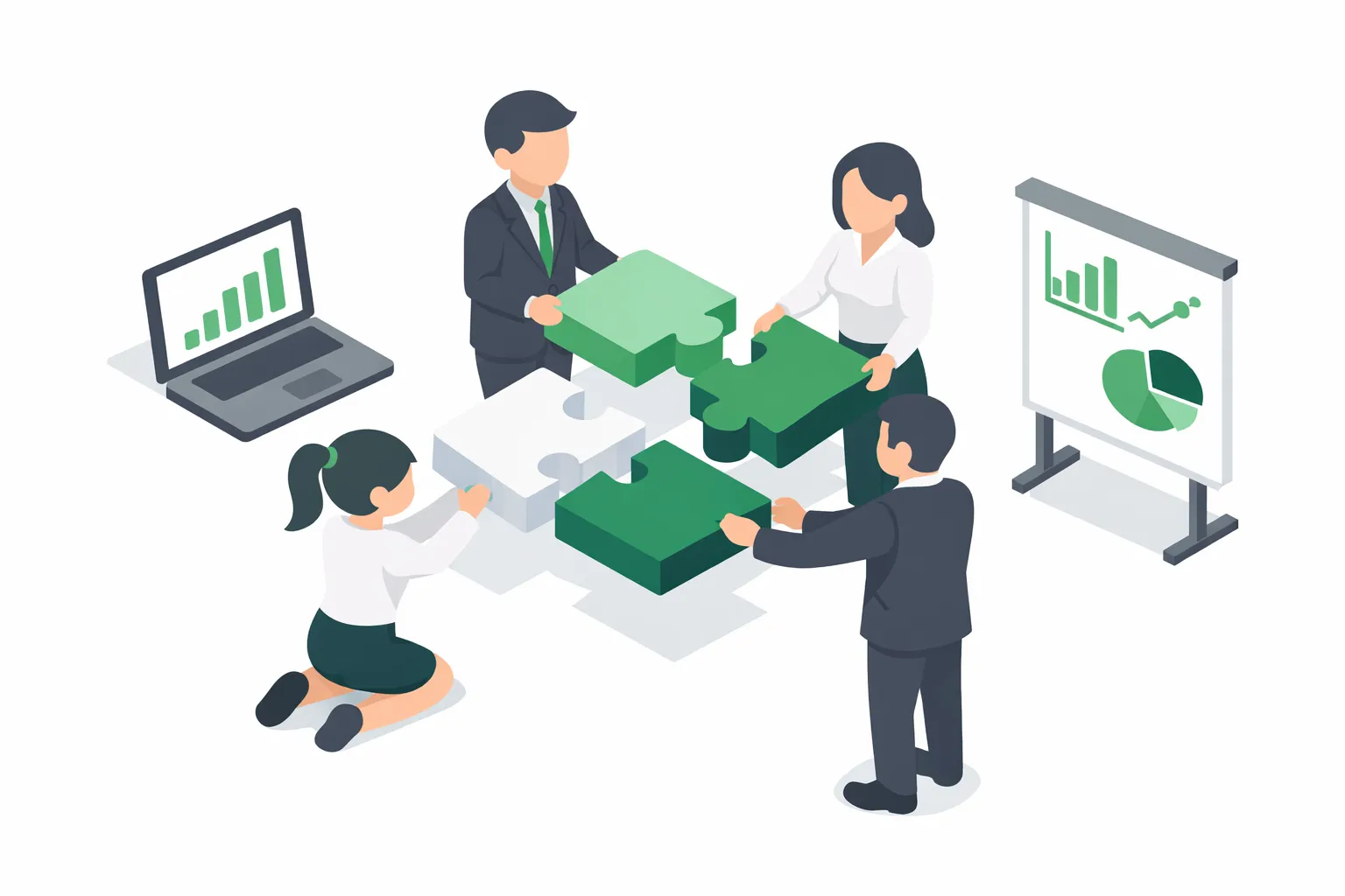 人材派遣・請負イメージ